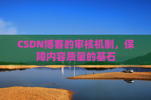 CSDN博客的审核机制，保障内容质量的基石